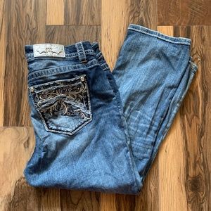 Miss me easy crop jeans